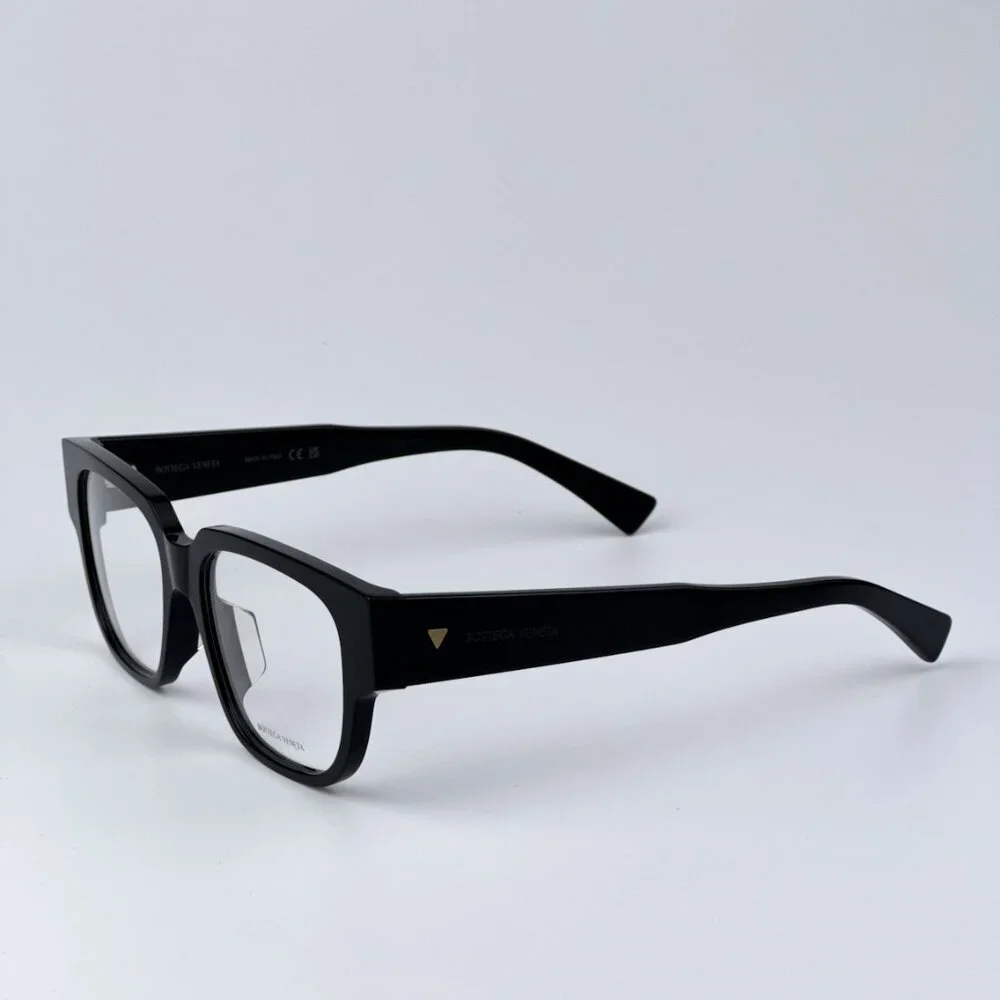Bottega Veneta BV1289O 001 BRAND NEW Eyeglasses Black Square Women